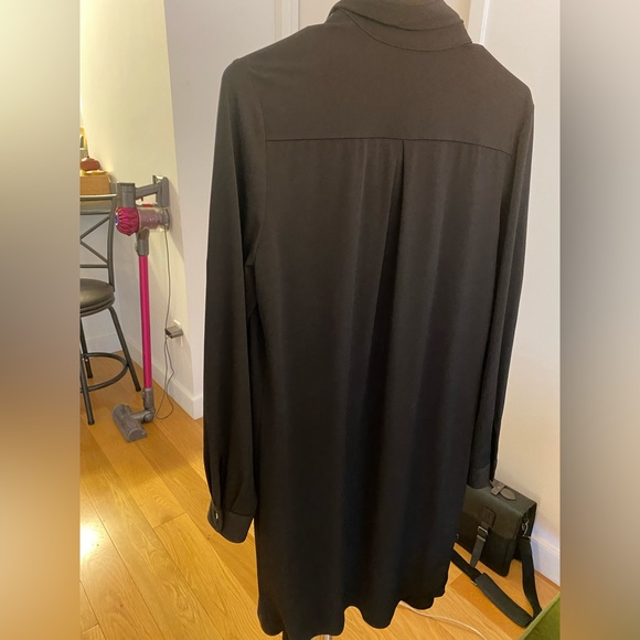 Calvin Klein black lightweight long jacket - Picture 2 of 3